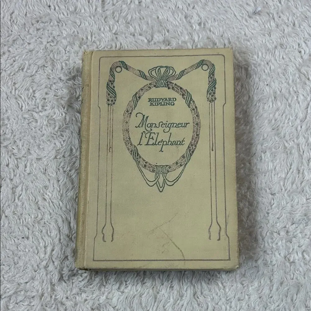 Monseigneur l'Elephant 1927‎ Rudyard Kipling French HC Fair